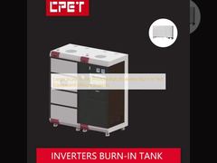 Μεγάλης κλίμακας φωτοβολταϊκοί μετατροπείς με καύση σε δοκιμαστικό εξοπλισμό