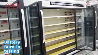 μονάδα μπαταρίας Σύστημα δοκιμής καύσης