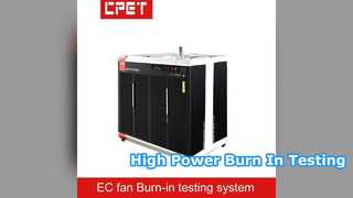 36CH Προγραμματιζόμενου φορτίου DC Burn In Aging Chamber Test